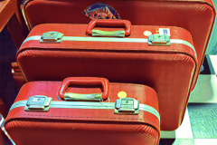 Retro suitecases