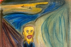 The Laugh - self portrait