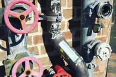 Fire valves as art
